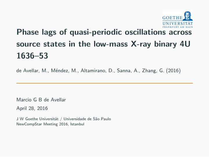 phase lags of quasi periodic oscillations across source