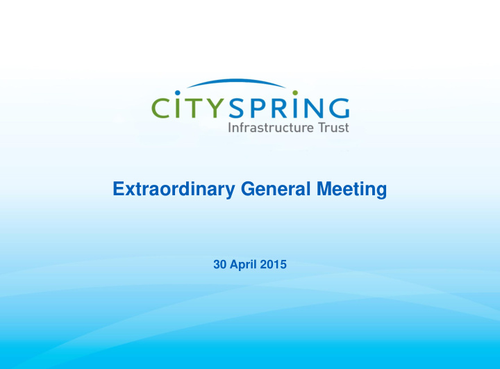 extraordinary general meeting