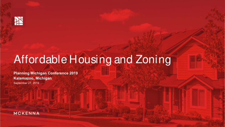 affordable housing and zoning