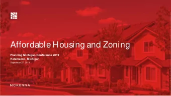 Affordable Housing and Zoning  12344546)75895634):;4&lt;=&gt;=48=)?@AB  C323D3E;;F)75895634
