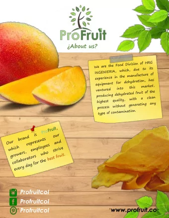 Profruitcol  Profruitcol  www.profruit.co  Profruitcol  Products  Dried Pineapple  Pineapple
