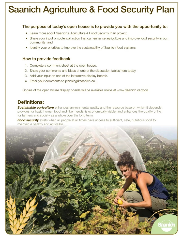 saanich agriculture food security plan