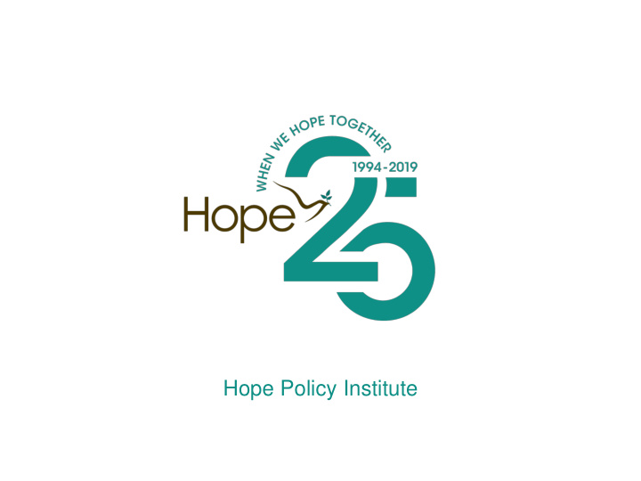 hope policy institute