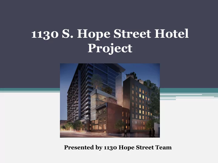 project