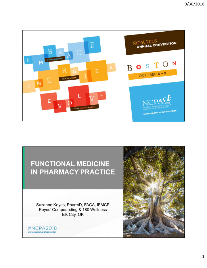functional medicine in pharmacy practice
