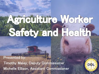 Ti  Timot  othy Maley,  , Deputy Com  ommiss  ssion  oner  Michelle E  Elliso  son, As  Assi  sist