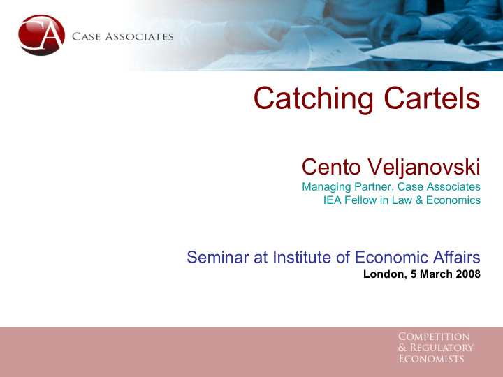 catching cartels