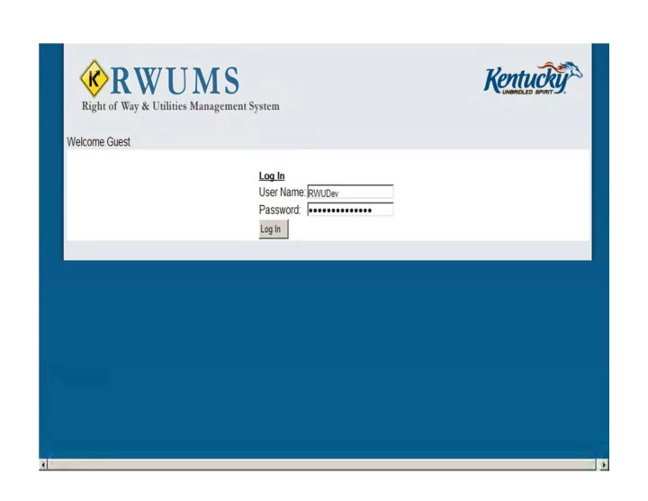 right of way parcel information utility information total