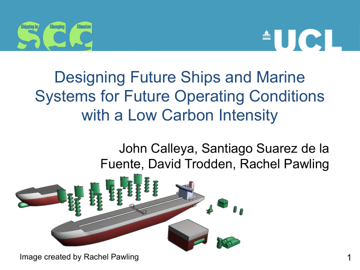 designing future ships and marine systems for future