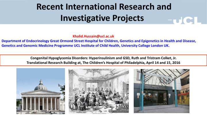 recent international research and