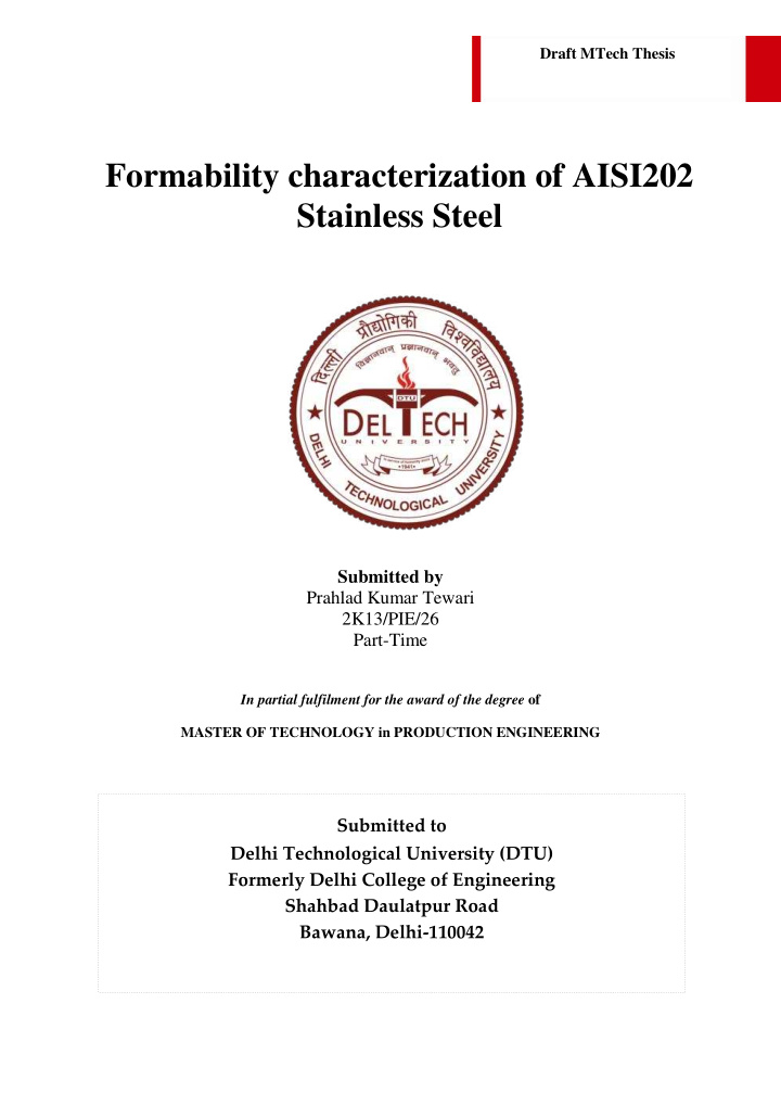 formability characterization of aisi202 stainless steel