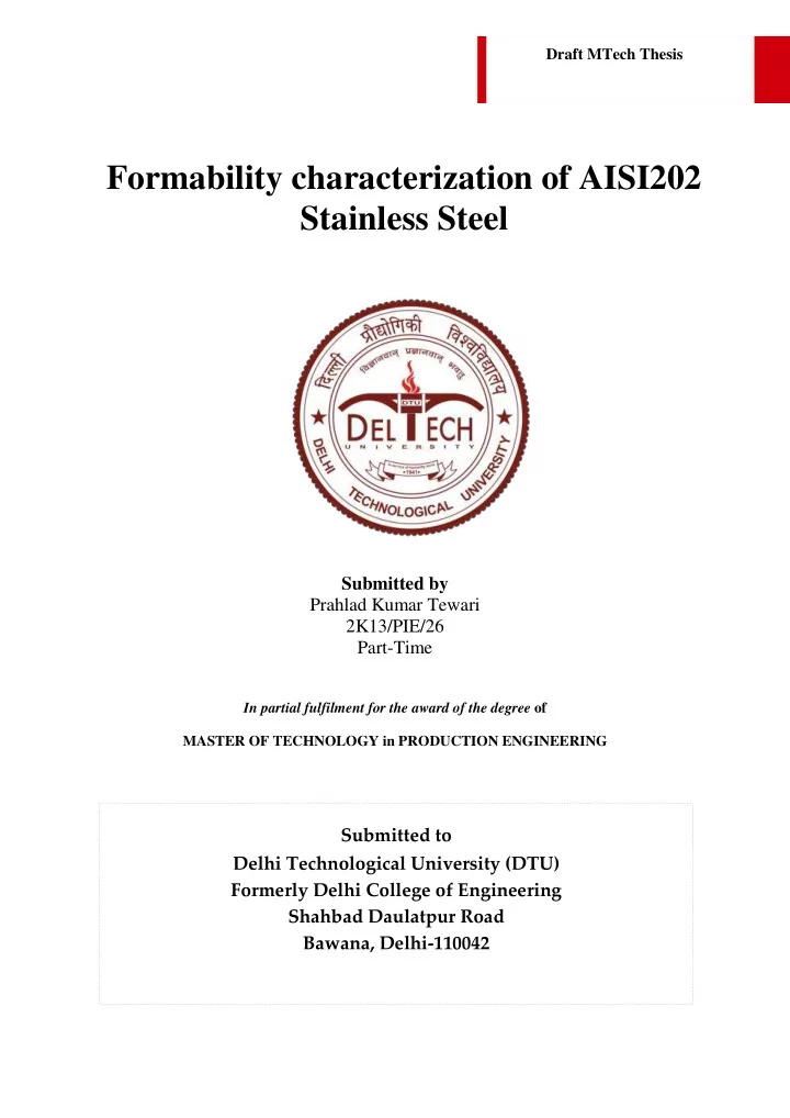 formability characterization of aisi202 stainless steel