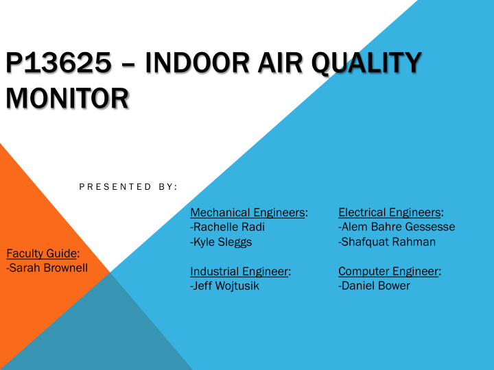 p13625 indoor air quality monitor