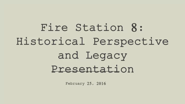 historical perspective historical perspective