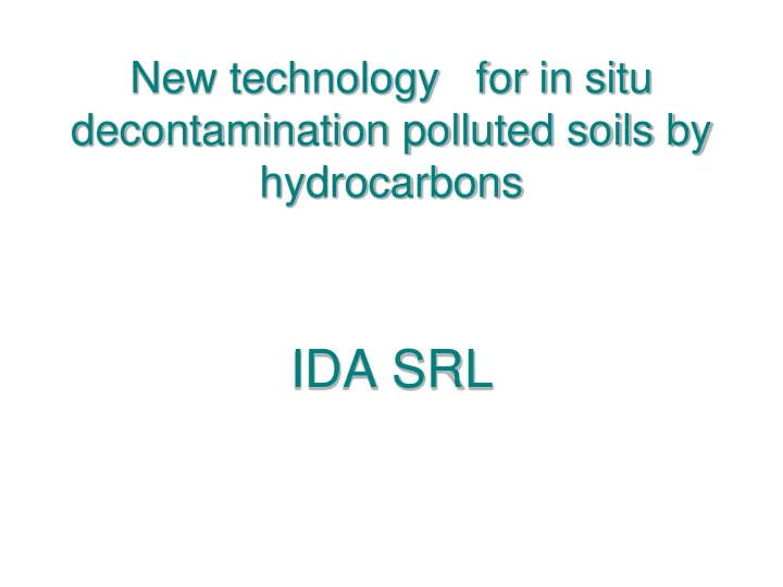 ida srl