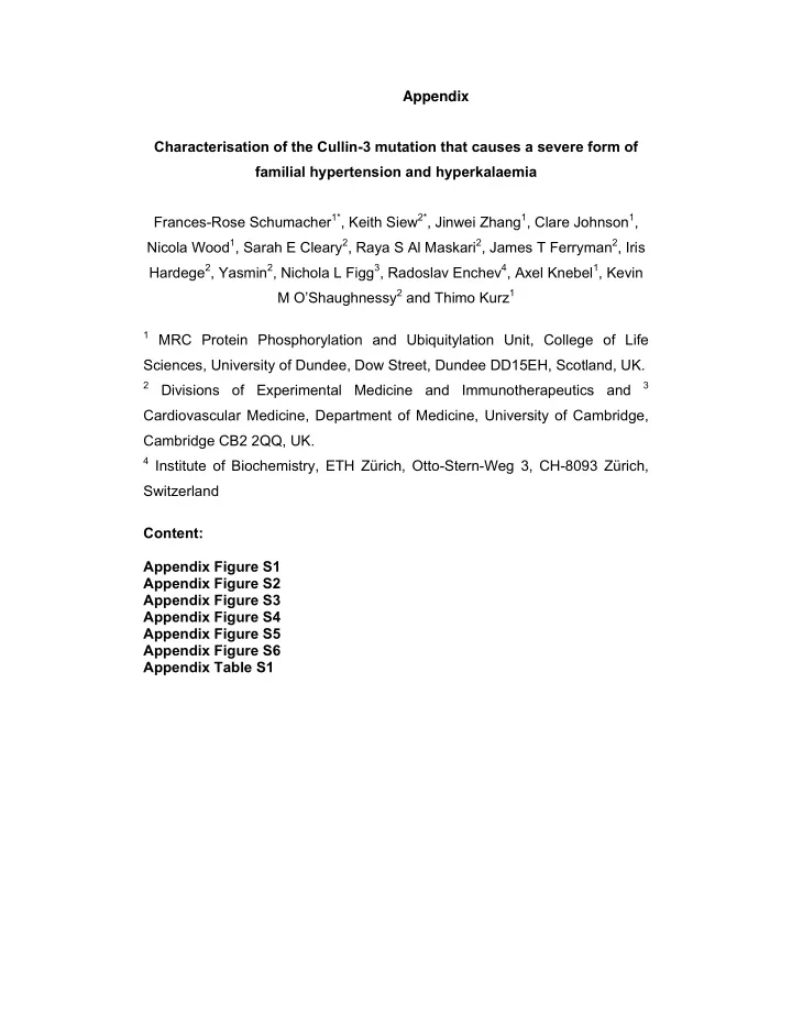 appendix