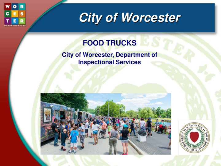 city of worcester