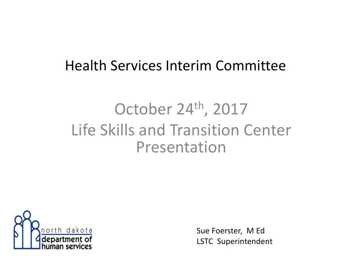 october 24 th 2017 life skills and transition center
