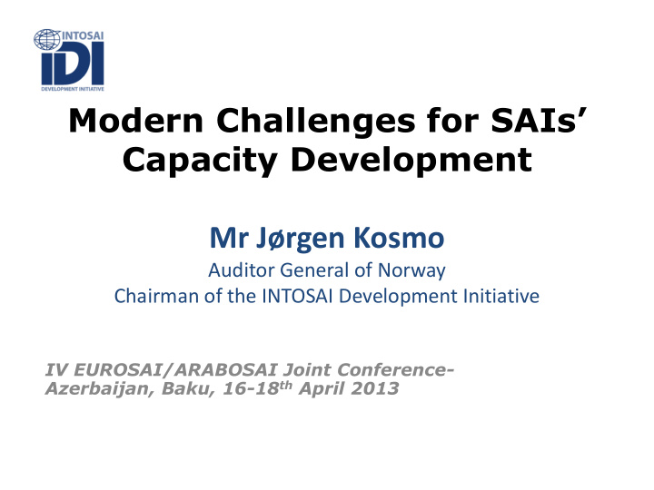 capacity development