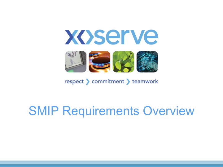 smip requirements overview foundation solution