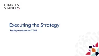 Results presentation for FY 2018  Reported revenue of 150.9m (FY 2017: 141.6m)  Reported