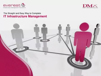 IT Infrastructure Management  User-Friendly  End-to-End  Easily  Customizable &amp;  Deployable