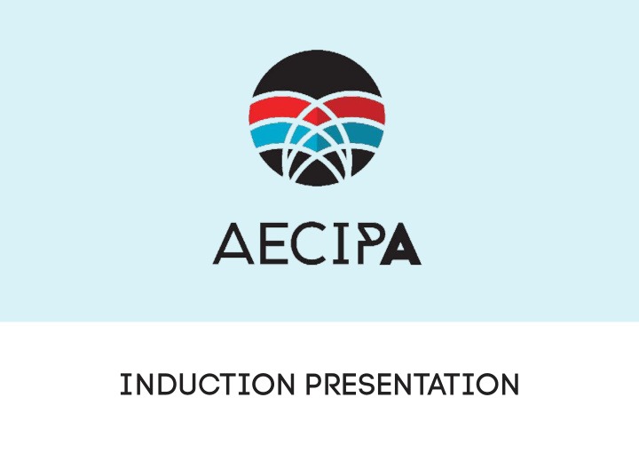 induction presentation aecipa association of angola oil