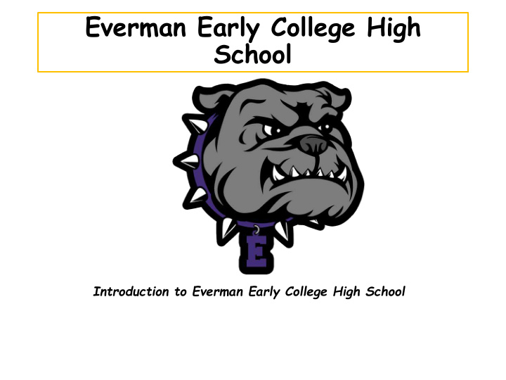 everman early college high school