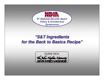 S&amp;T Ingredients  S&amp;T Ingredients    S&amp;T Ingredients  for the Back to Basics