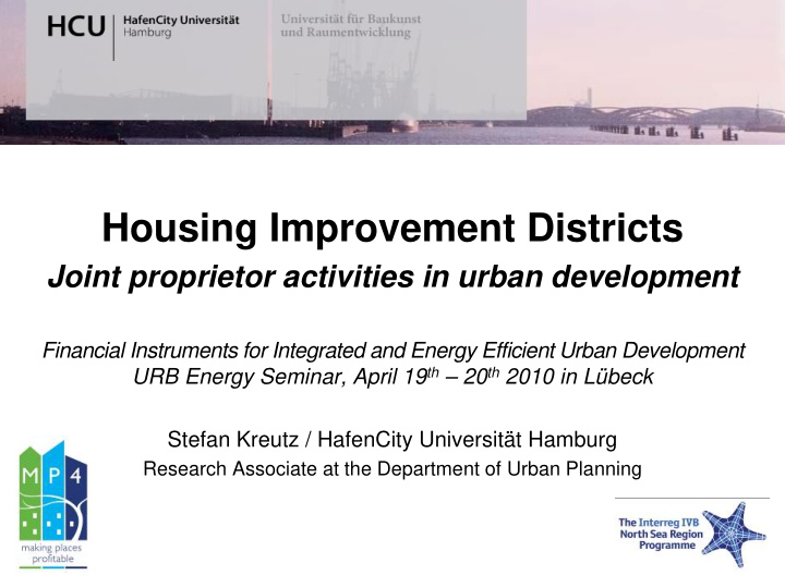 housing improvement districts