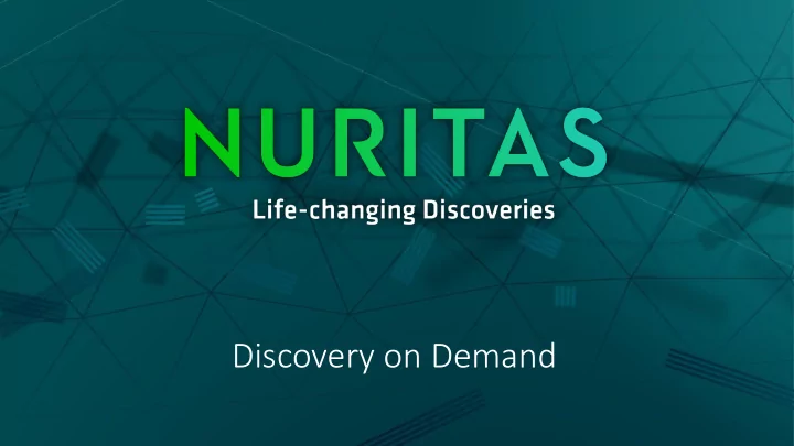 discovery on demand corporate overview