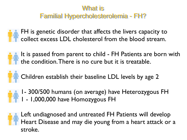 what is what is familial hypercholesterolemia fh familial