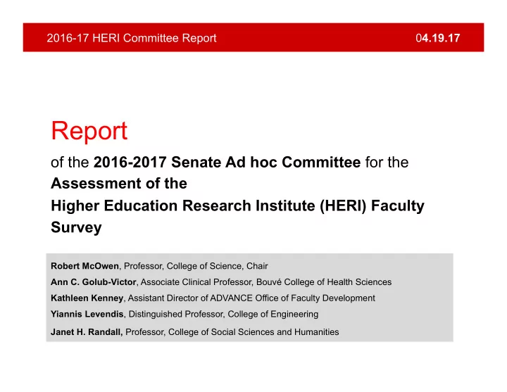 report