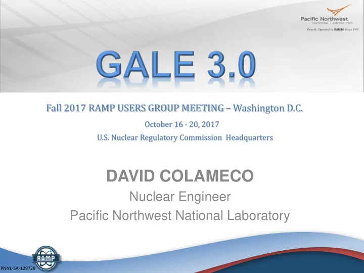 david colameco