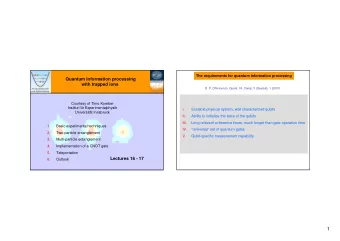 1  Experimental Setup  Important energy levels   The important energy levels are shown on the