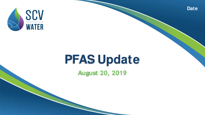 pfas update