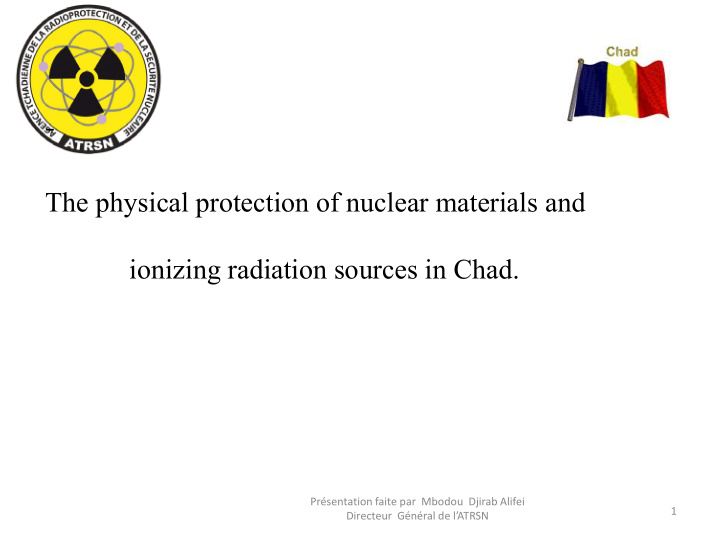 the physical protection of nuclear materials and