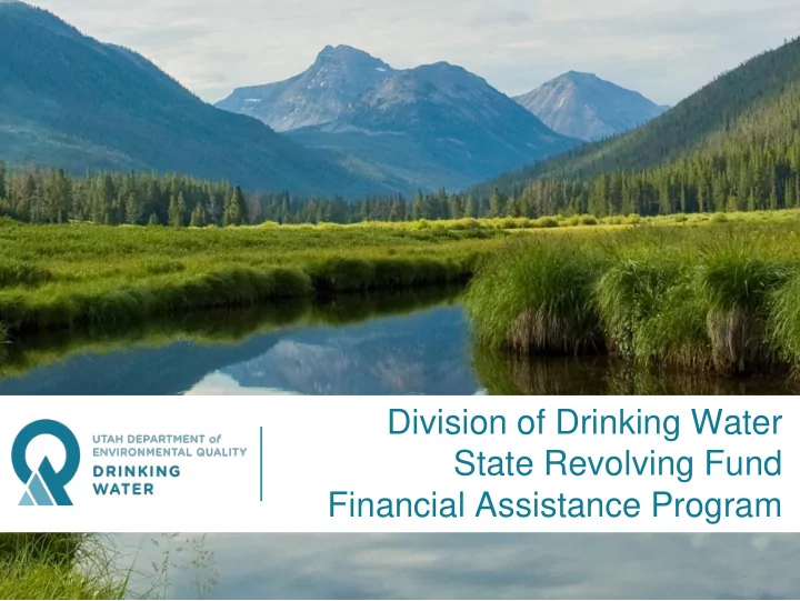 financial assistance program