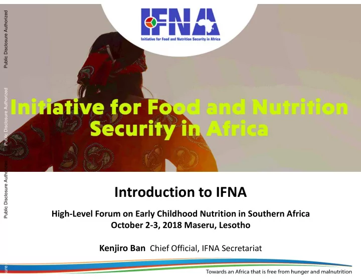 introduction to ifna