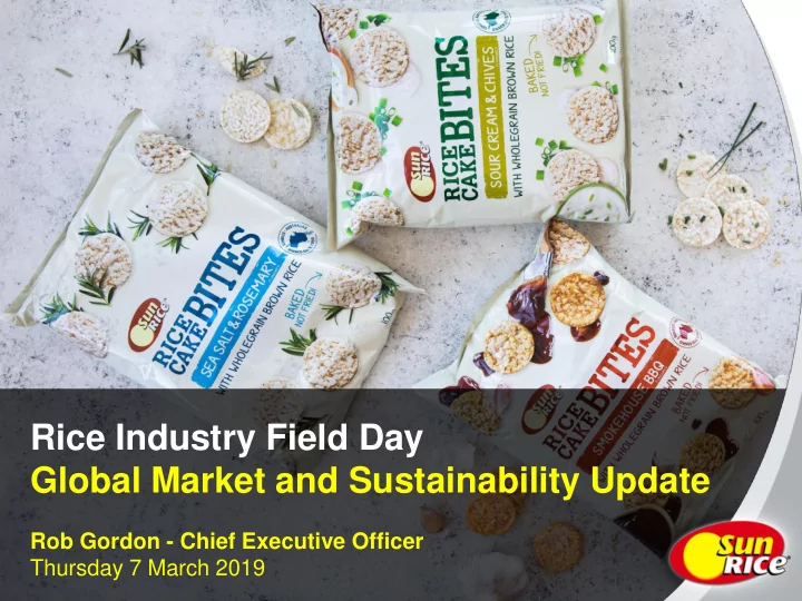 rice industry field day