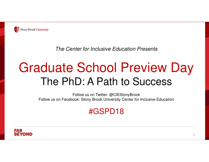 graduate school preview day