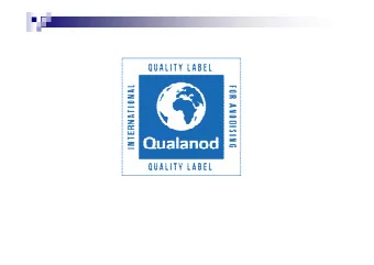 Foundation  2  Articles of Association  The mission of Qualanod is to promote the use and secure