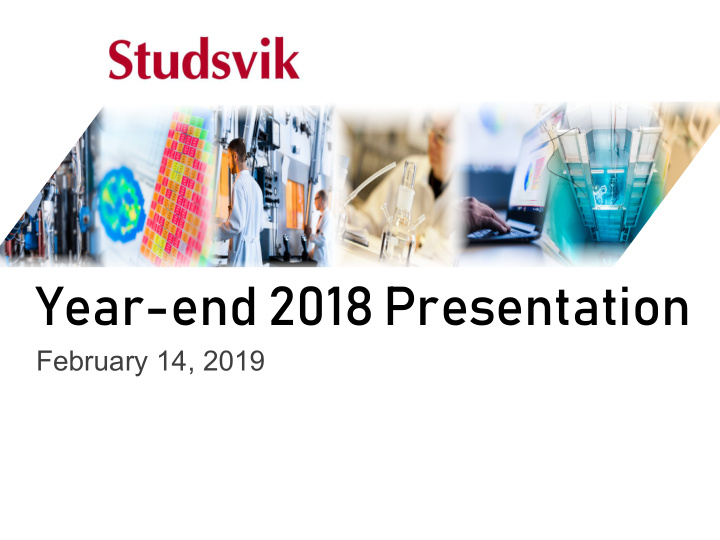 year end 2018 presentation