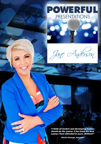 Jane Anderson  I think all leaders and developing leaders  should do the course. It has been the