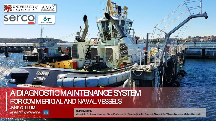 a diag no nostic maint ntena nanc nc e system