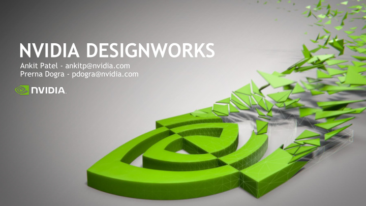 nvidia designworks