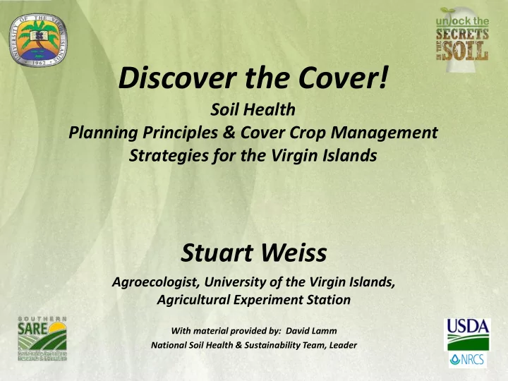 discover the cover