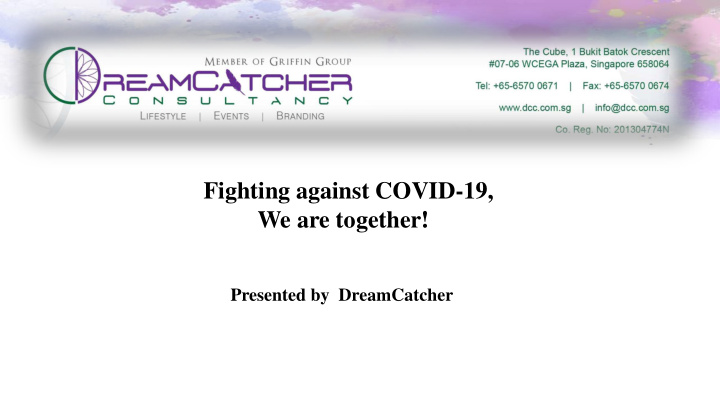 fighting against covid 19 we are together