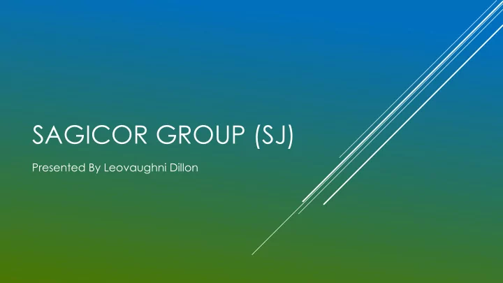 sagicor group sj