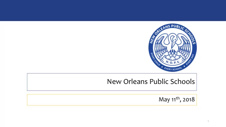 new orleans public schools